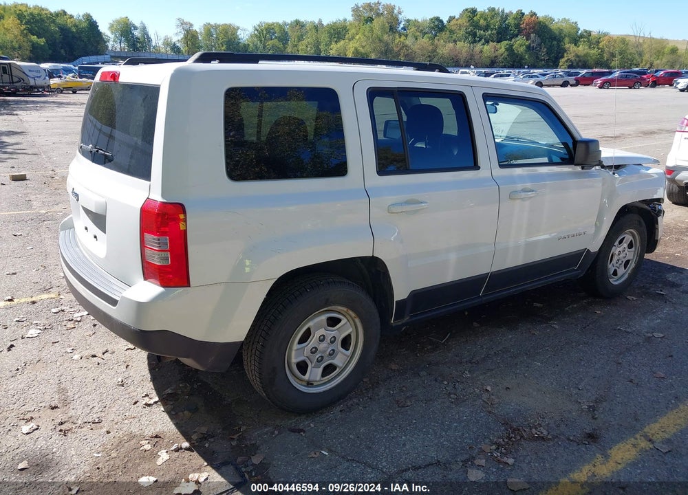 2014 JEEP PATRIOT SPORT VIN: 1C4NJPBAXED640735