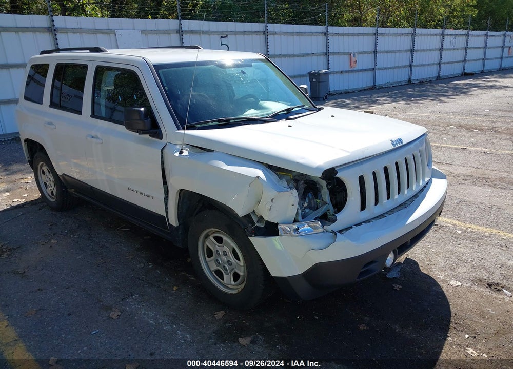 2014 JEEP PATRIOT SPORT VIN: 1C4NJPBAXED640735