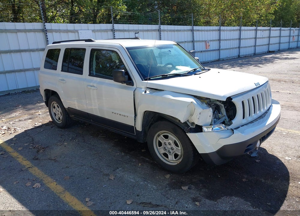 2014 JEEP PATRIOT SPORT VIN: 1C4NJPBAXED640735