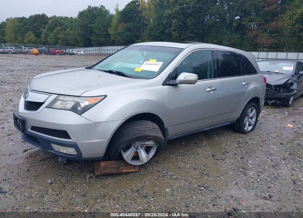 2010 ACURA MDX TECHNOLOGY PACKAGE VIN: 2HNYD2H4XAH521325