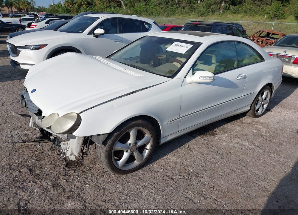 2004 MERCEDES-BENZ CLK 320 VIN: WDBTJ65J34F107723