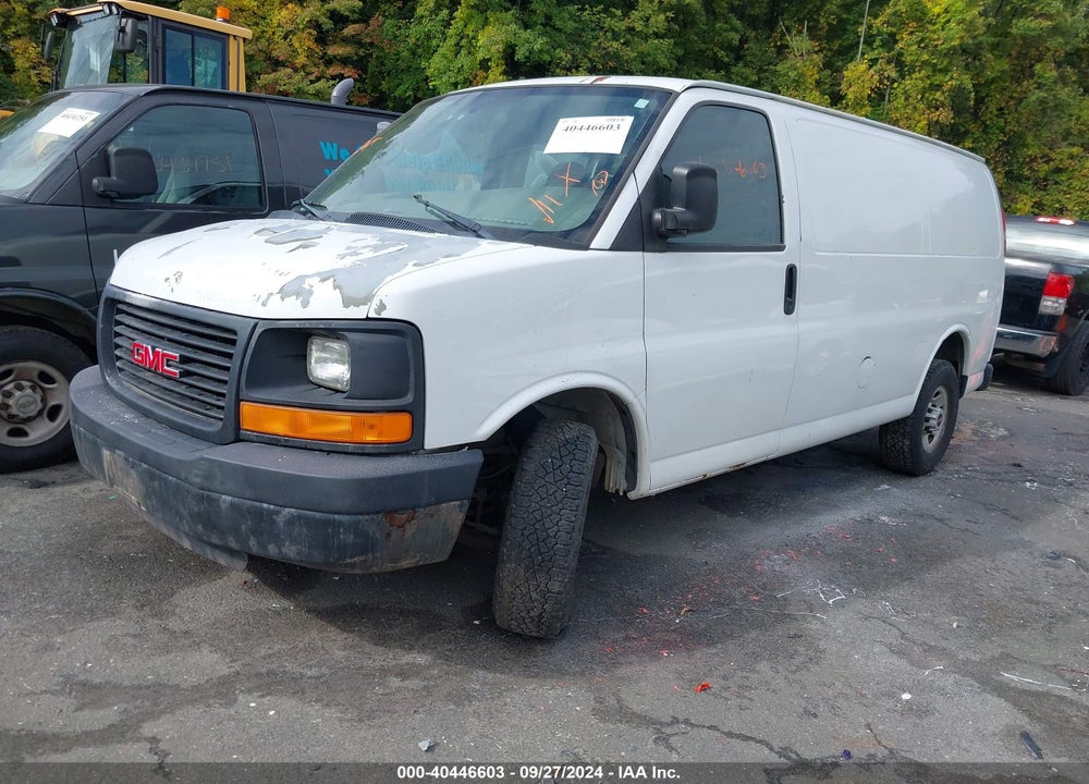 2008 GMC SAVANA WORK VAN VIN: 1GTHG35K981141066