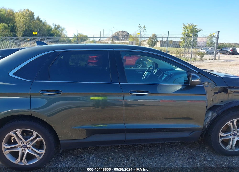 2015 FORD EDGE TITANIUM VIN: 2FMTK4K96FBB01007