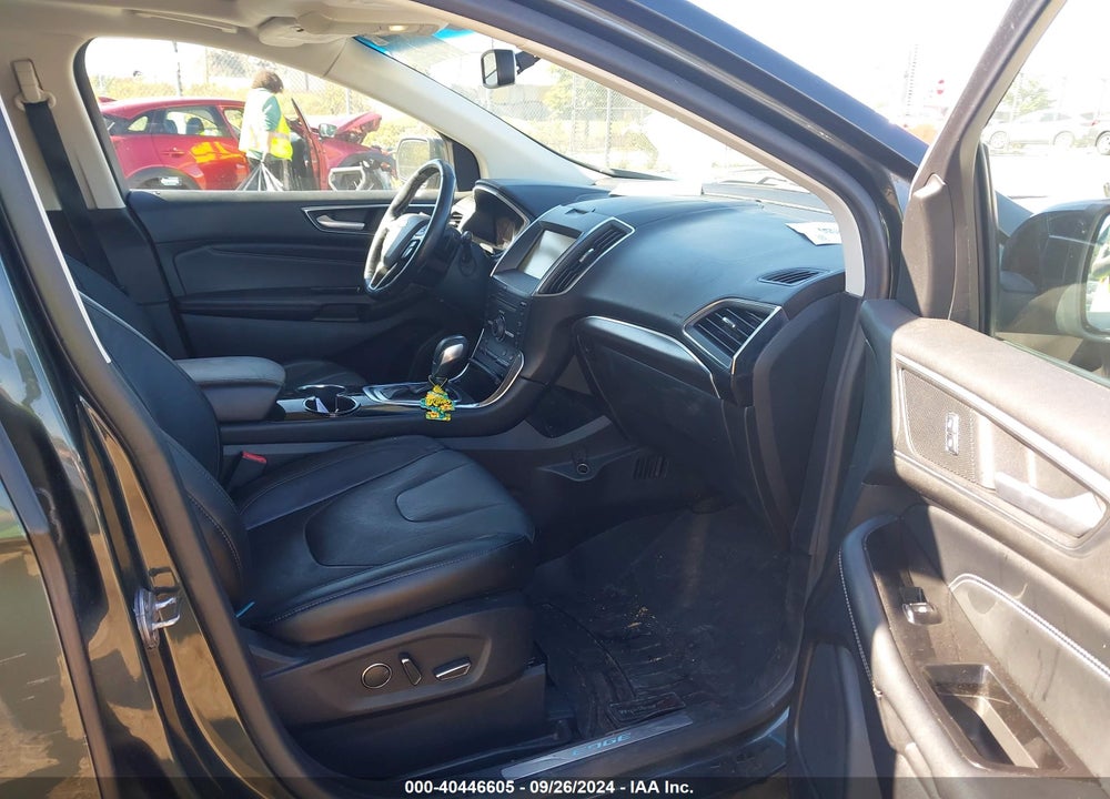 2015 FORD EDGE TITANIUM VIN: 2FMTK4K96FBB01007