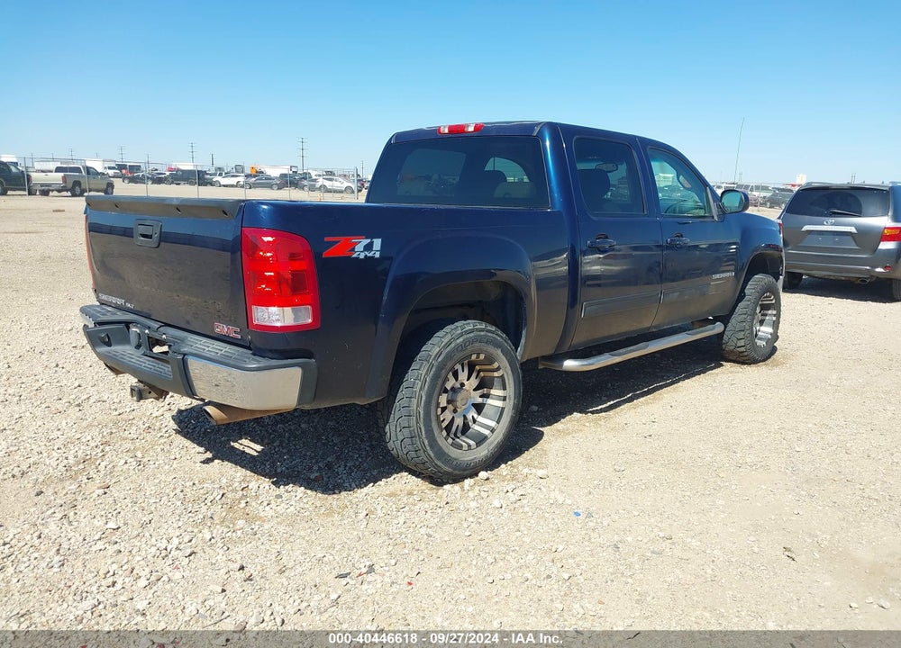 2008 GMC SIERRA 1500 SLT VIN: 2GTEK13M581160346