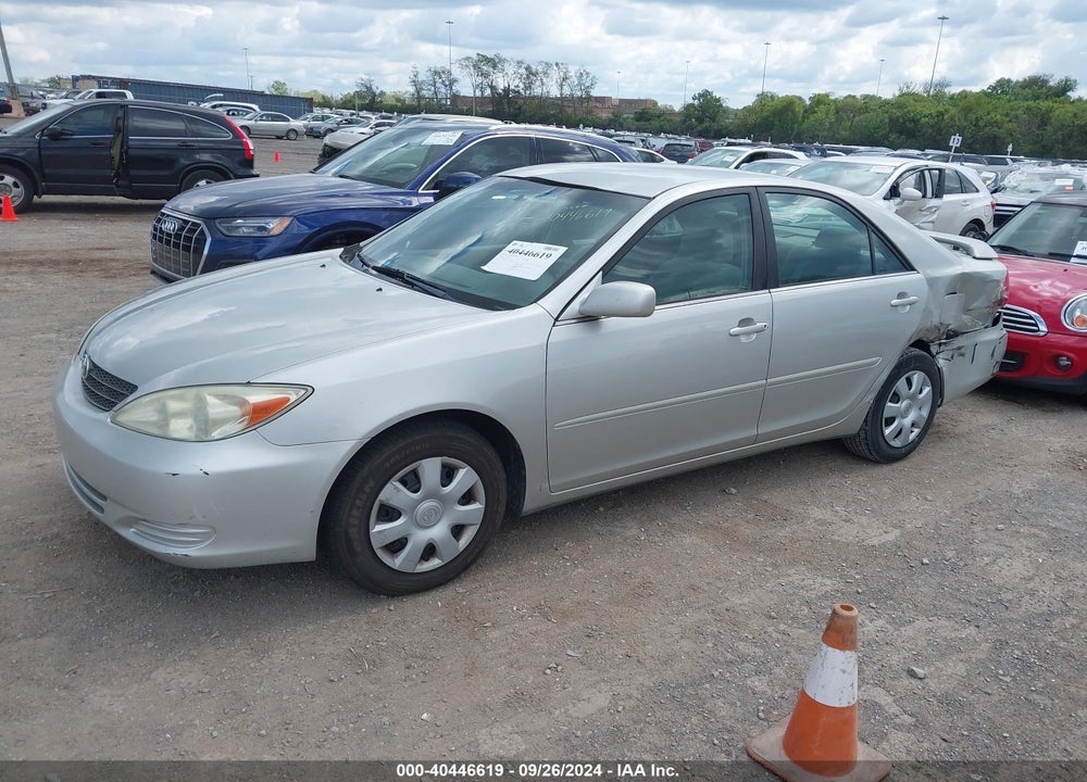2002 TOYOTA CAMRY LE VIN: 4T1BE32K02U638041