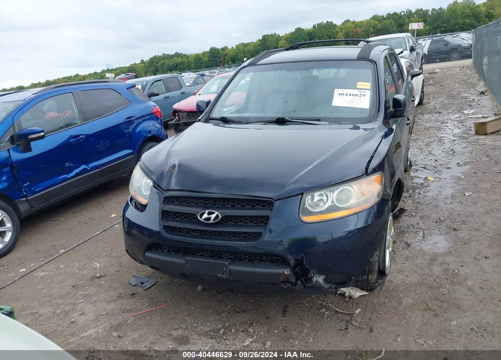 2008 HYUNDAI SANTA FE GLS VIN: 5NMSG73DX8H185102