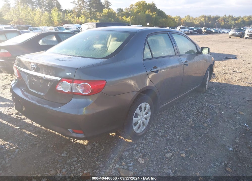2011 TOYOTA COROLLA LE VIN: JTDBU4EEXBJ097021