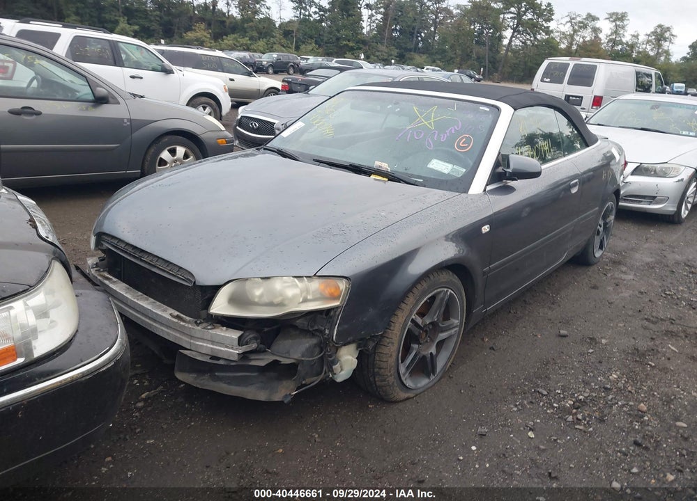 2007 AUDI A4 2.0T VIN: WAUAF48H97K026113