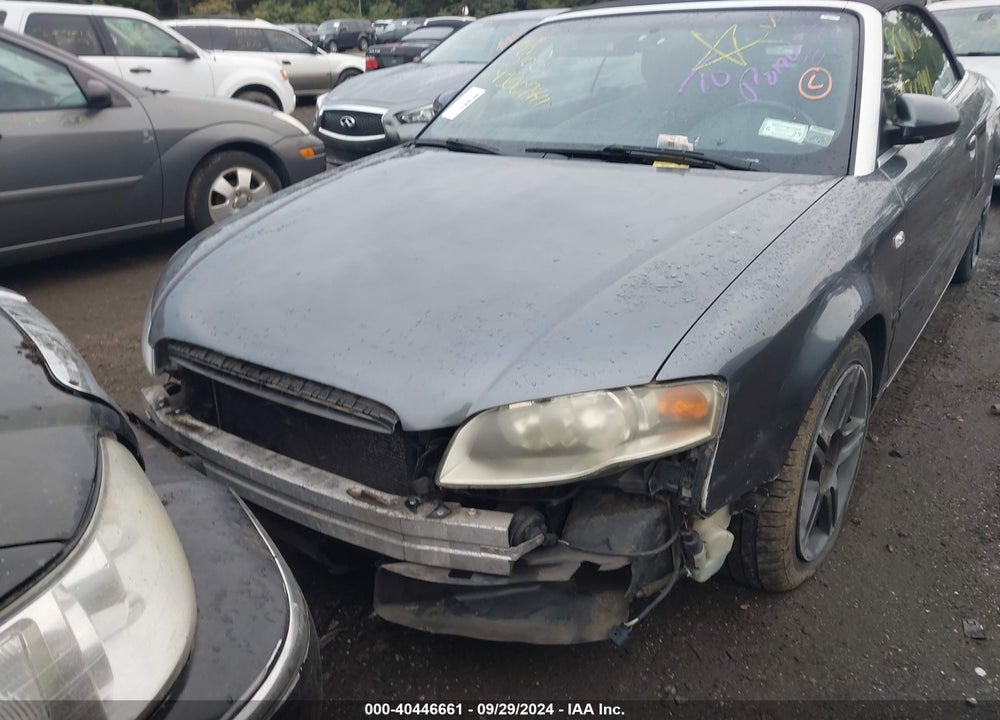 2007 AUDI A4 2.0T VIN: WAUAF48H97K026113