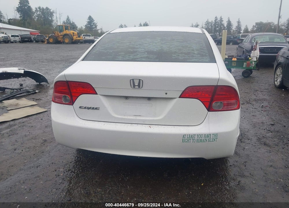 2007 HONDA CIVIC LX VIN: 2HGFA16567H307437