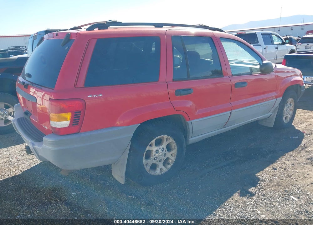 2000 JEEP GRAND CHEROKEE LAREDO VIN: 1J4GW48N6YC317600