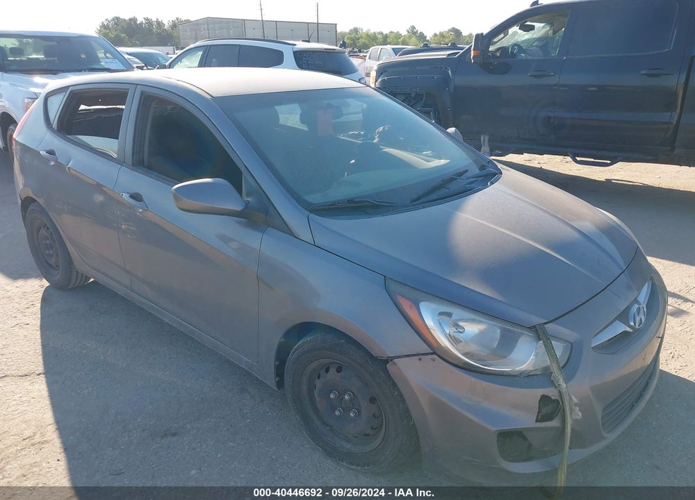 2014 HYUNDAI ACCENT GS VIN: KMHCT5AE7EU151392