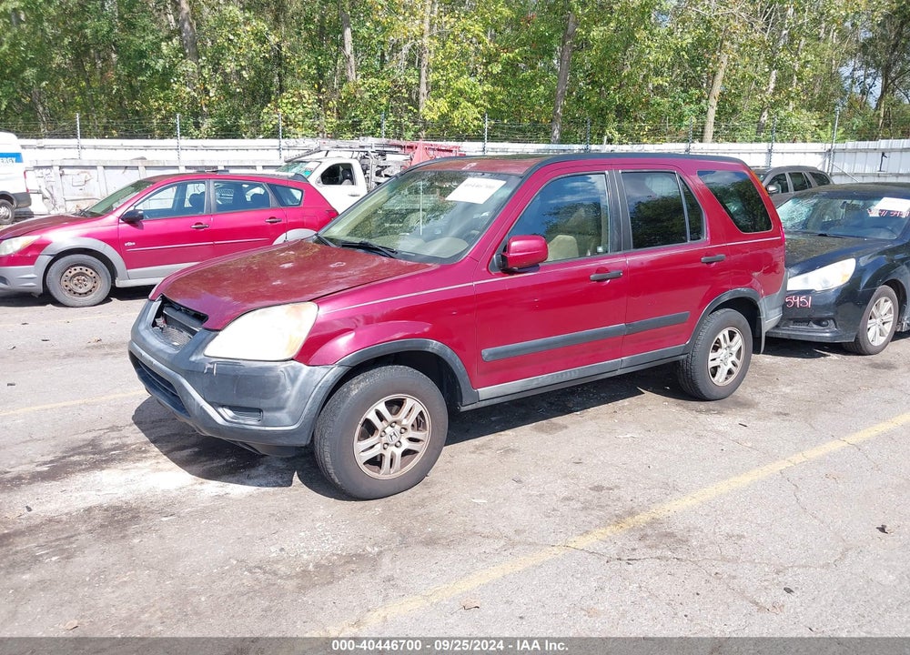 2003 HONDA CR-V EX VIN: JHLRD78863C043732