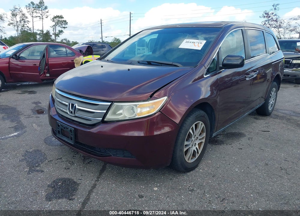 2011 HONDA ODYSSEY EX-L VIN: 5FNRL5H6XBB075183