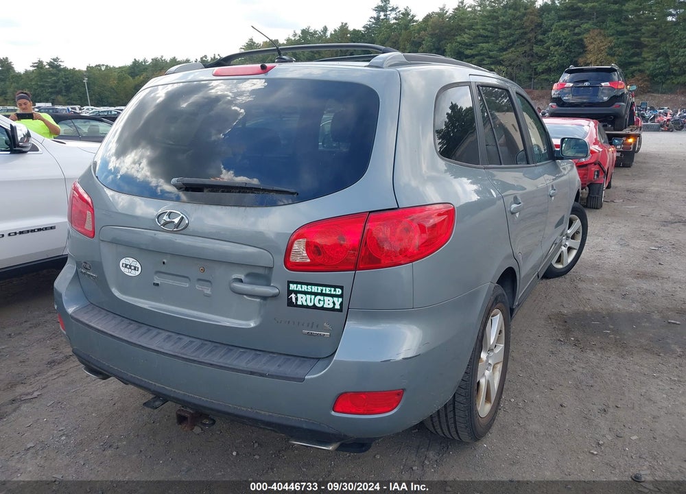 2007 HYUNDAI SANTA FE LIMITED/SE VIN: 5NMSH73E97H039844