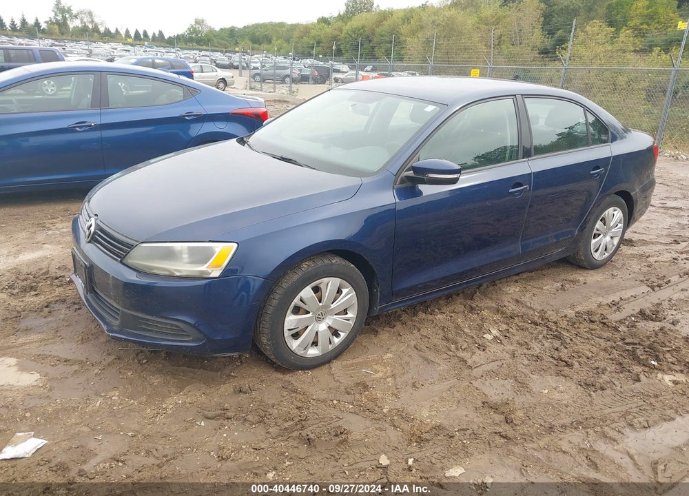 2014 VOLKSWAGEN JETTA 1.8T SE VIN: 3VWD17AJ8EM427832