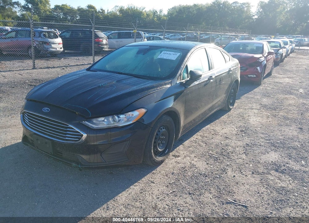 2019 FORD FUSION S VIN: 3FA6P0G72KR195262