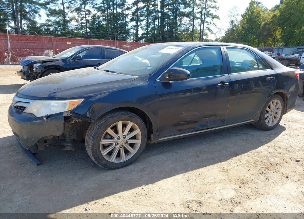 2012 TOYOTA CAMRY XLE V6 VIN: 4T1BK1FK1CU003144