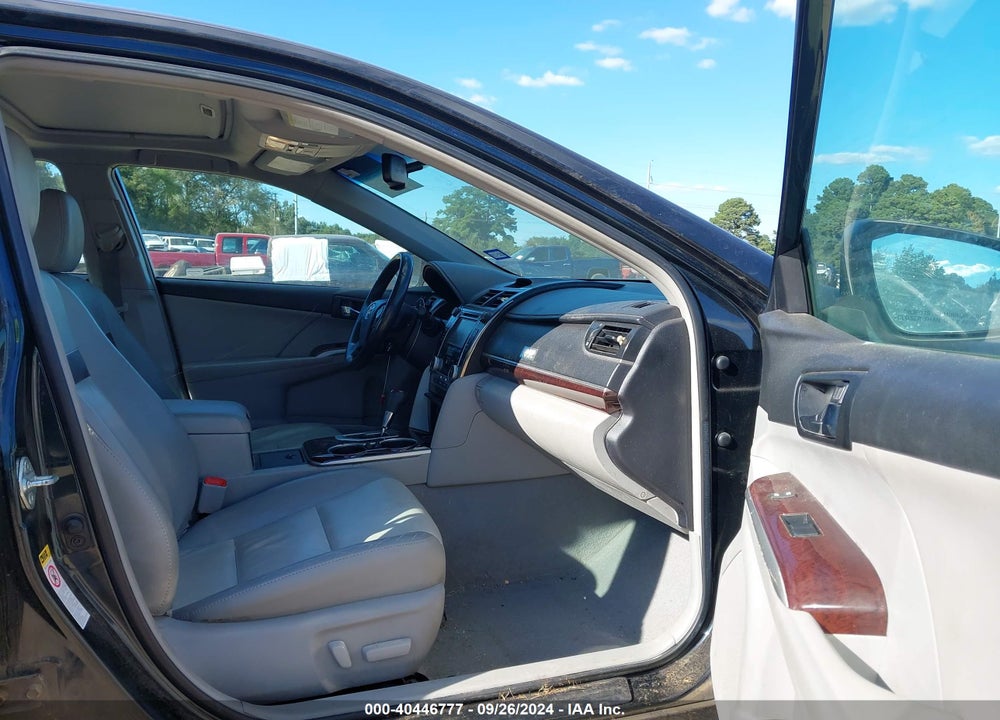 2012 TOYOTA CAMRY XLE V6 VIN: 4T1BK1FK1CU003144
