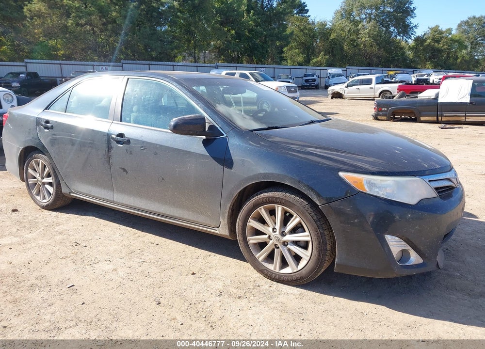 2012 TOYOTA CAMRY XLE V6 VIN: 4T1BK1FK1CU003144
