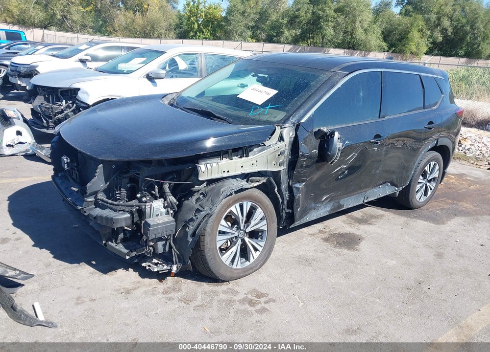 2021 NISSAN ROGUE SV INTELLIGENT AWD VIN: 5N1AT3BB2MC753394