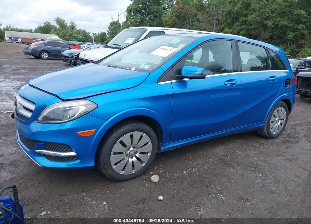 2014 MERCEDES-BENZ B-CLASS ELECTRIC DRIVE VIN: WDDVP9AB4EJ004002