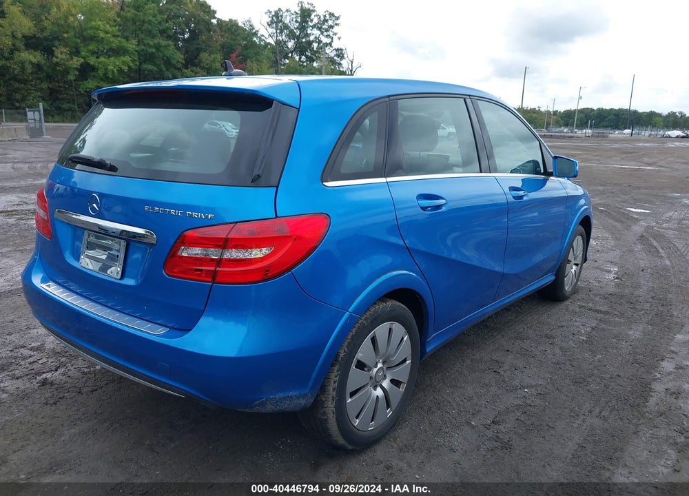 2014 MERCEDES-BENZ B-CLASS ELECTRIC DRIVE VIN: WDDVP9AB4EJ004002