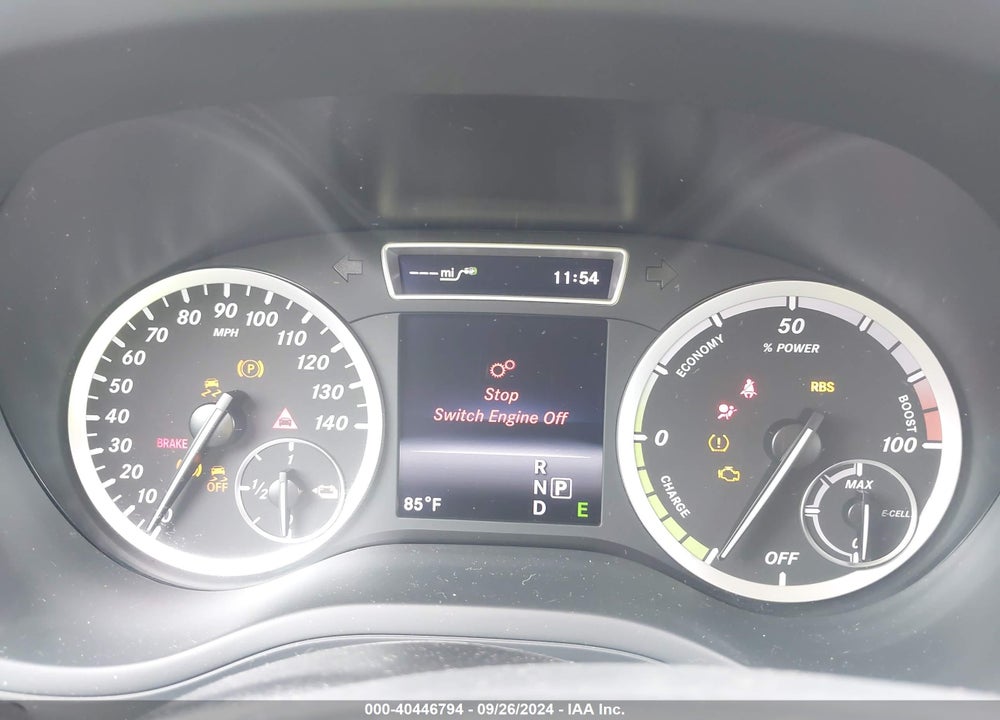 2014 MERCEDES-BENZ B-CLASS ELECTRIC DRIVE VIN: WDDVP9AB4EJ004002