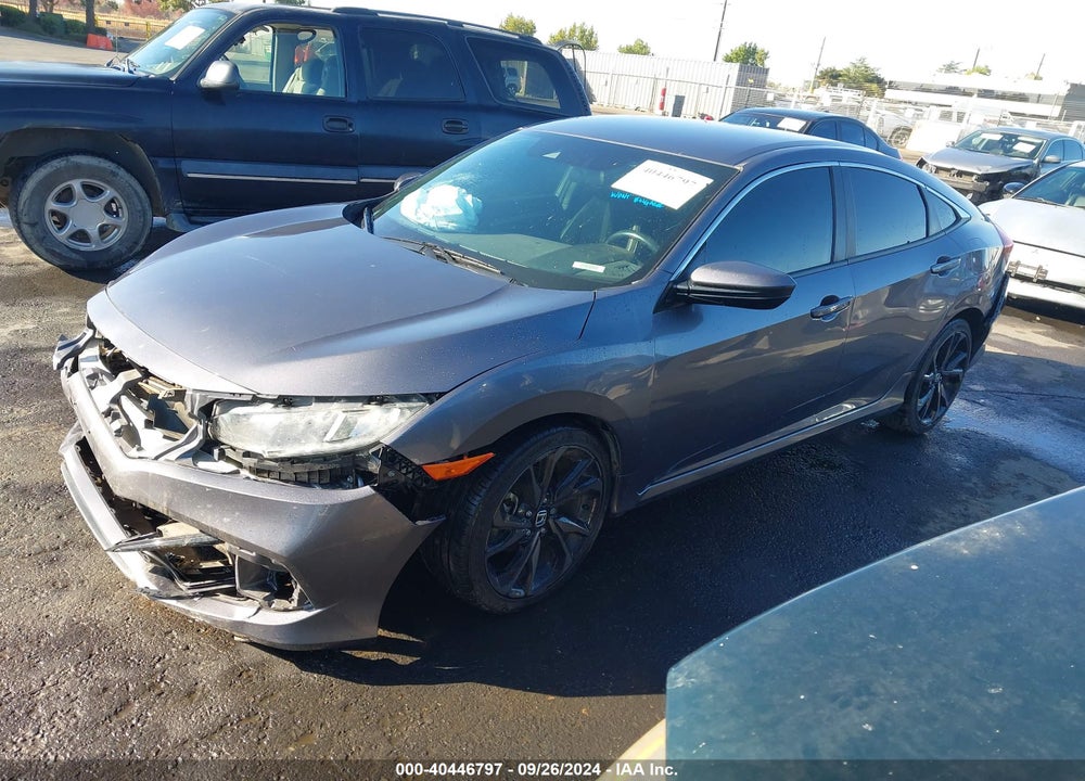 2019 HONDA CIVIC SPORT VIN: 19XFC2F86KE210087
