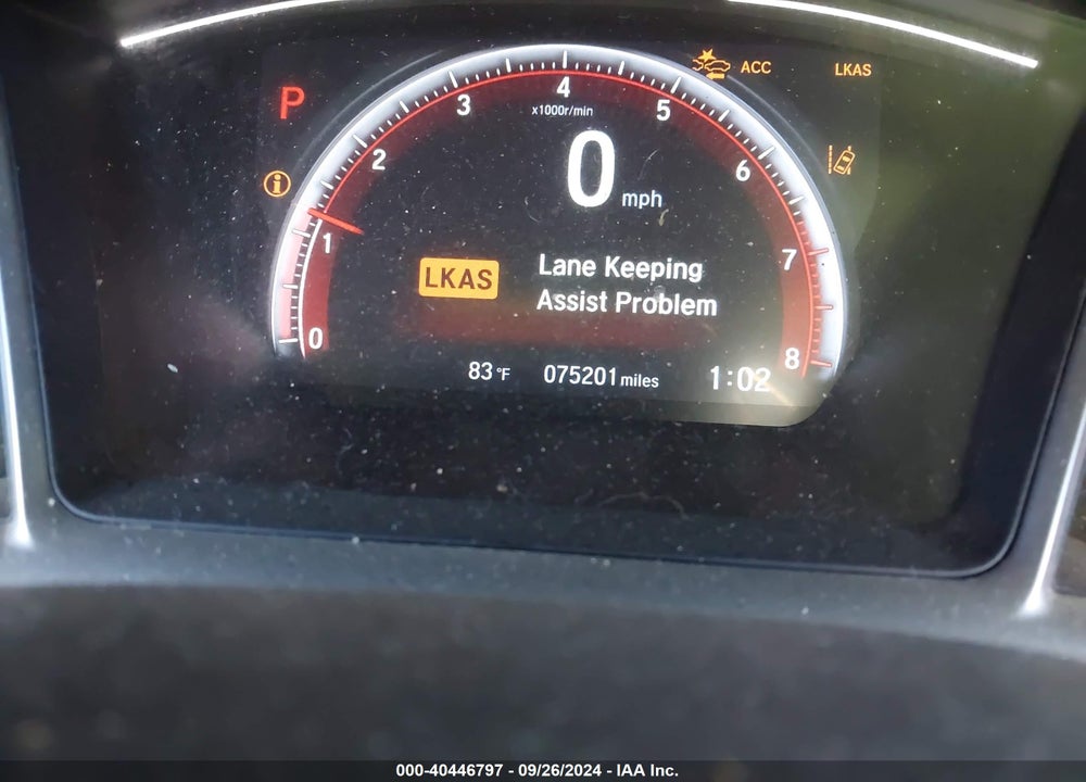 2019 HONDA CIVIC SPORT VIN: 19XFC2F86KE210087