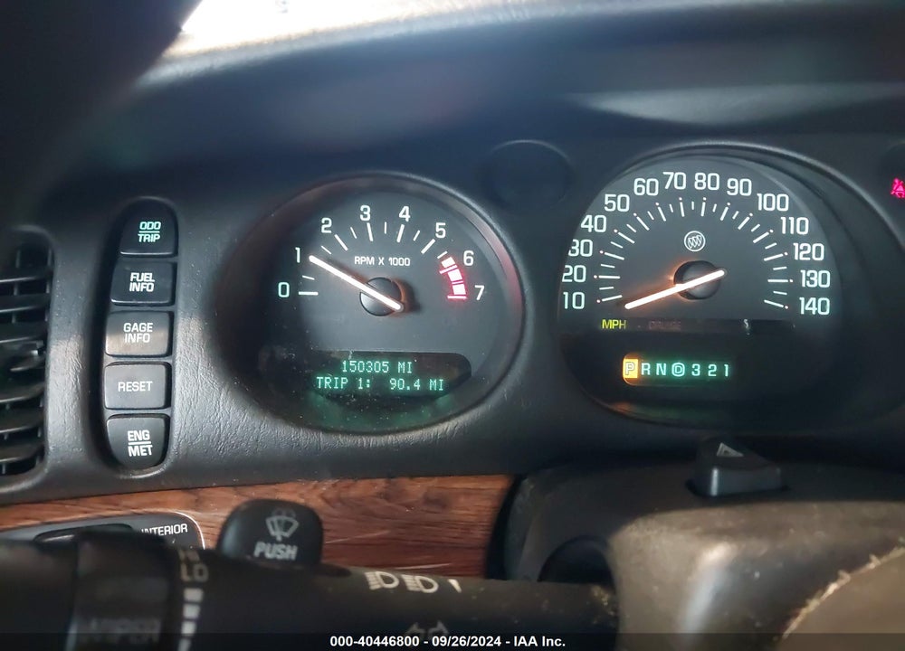 2004 BUICK LESABRE CUSTOM VIN: 1G4HP52K744178489