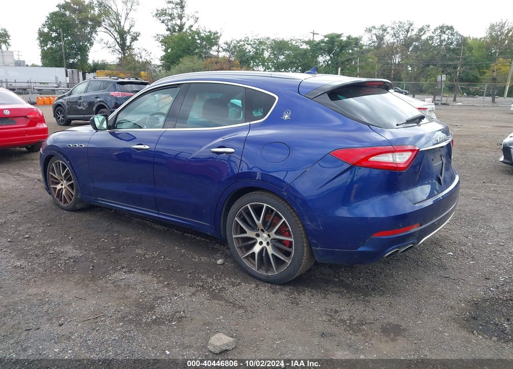 2017 MASERATI LEVANTE VIN: ZN661XUL3HX212378