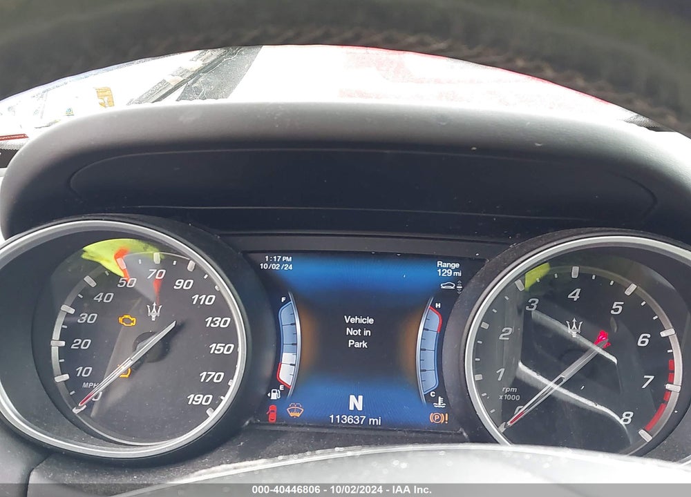 2017 MASERATI LEVANTE VIN: ZN661XUL3HX212378