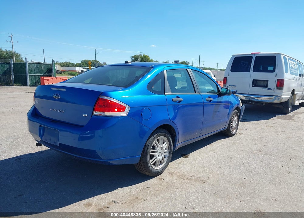 2011 FORD FOCUS SE VIN: 1FAHP3FN3BW165744