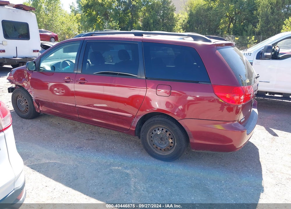 2009 TOYOTA SIENNA LE VIN: 5TDZK23C59S243803