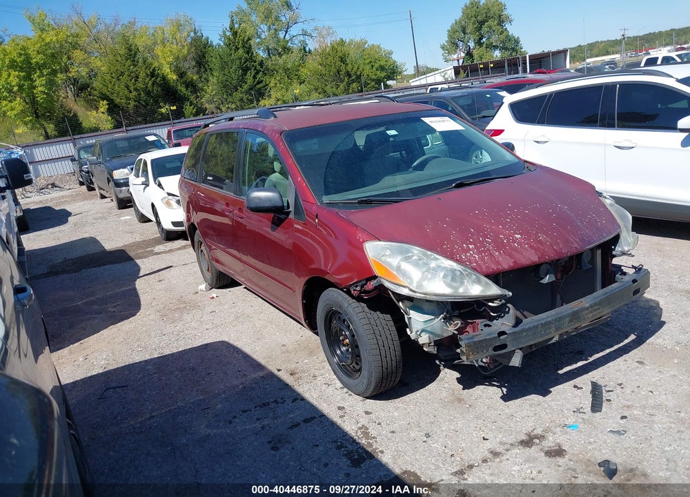 2009 TOYOTA SIENNA LE VIN: 5TDZK23C59S243803