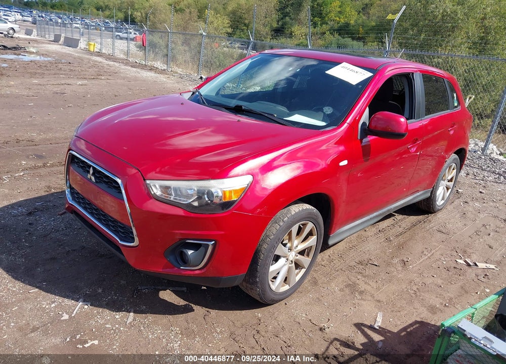 2013 MITSUBISHI OUTLANDER SPORT ES VIN: 4A4AP3AU4DE008090