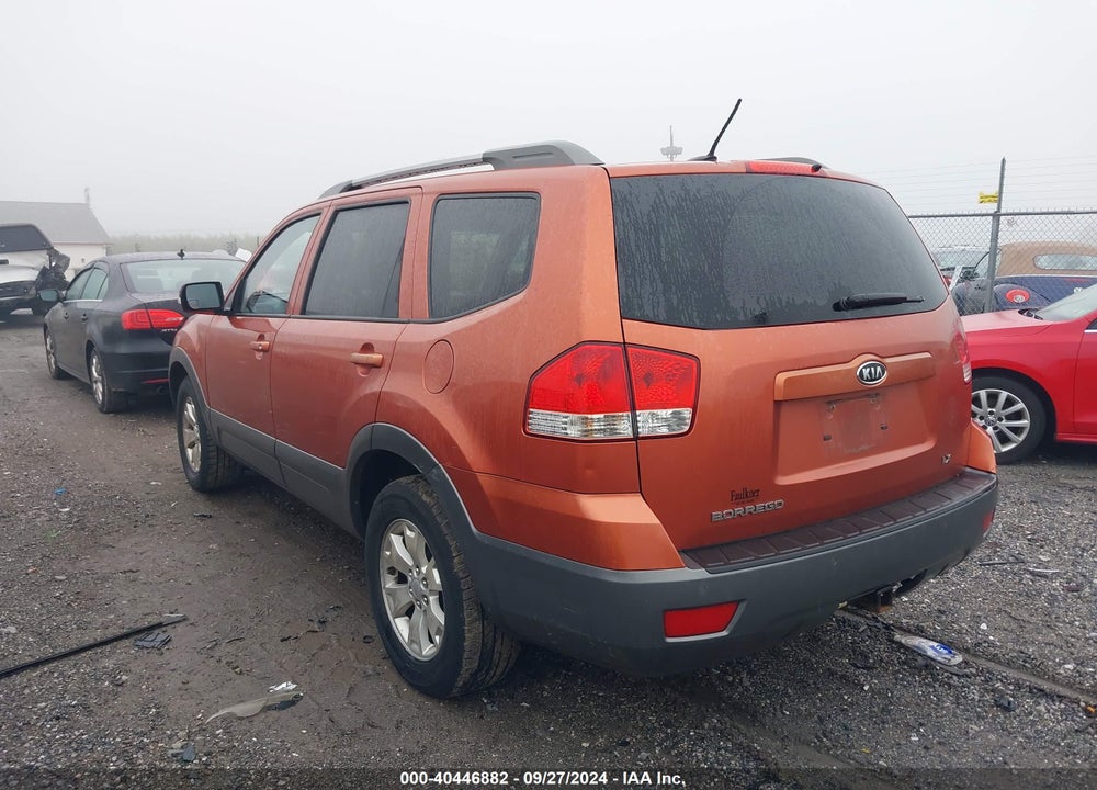 2009 KIA BORREGO LX V6 VIN: KNDJH741595028529