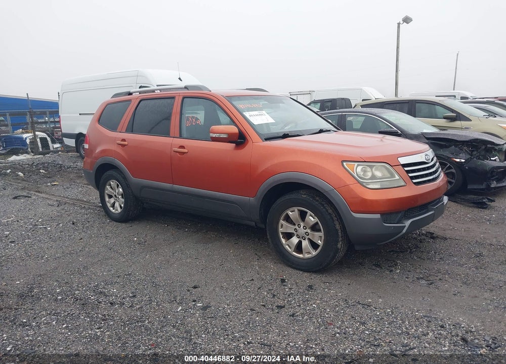 2009 KIA BORREGO LX V6 VIN: KNDJH741595028529