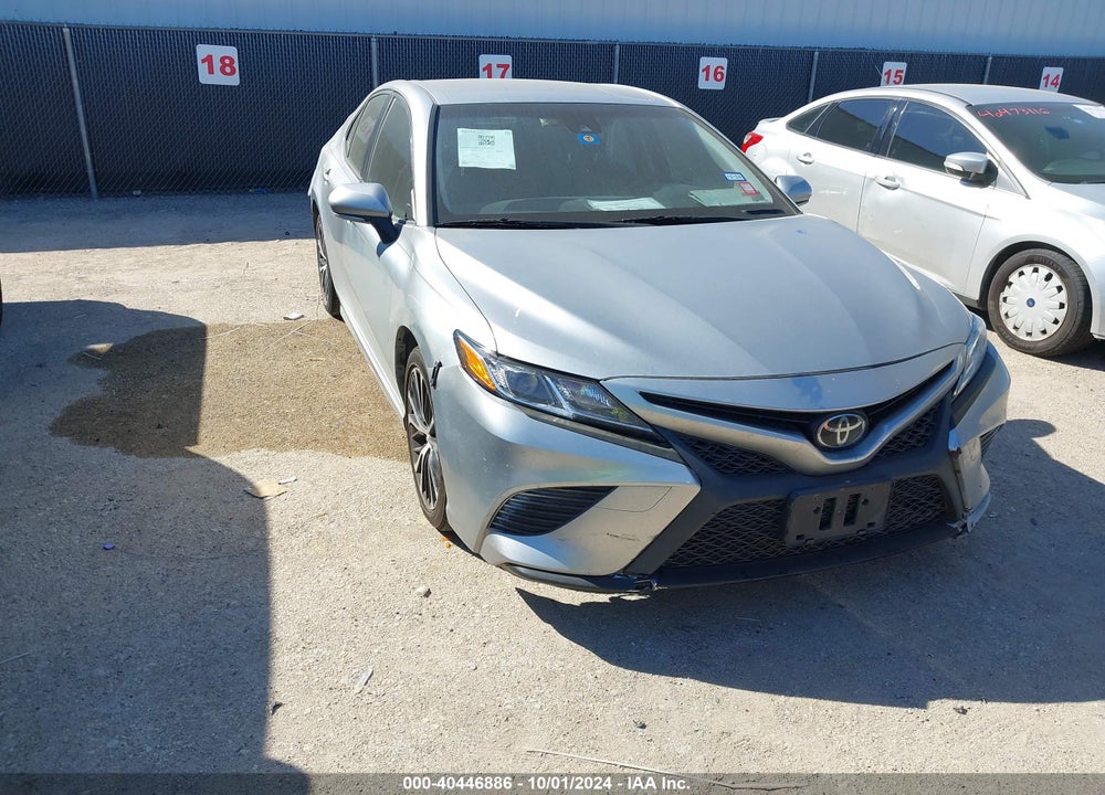 2018 TOYOTA CAMRY SE VIN: JTNB11HK4J3013654