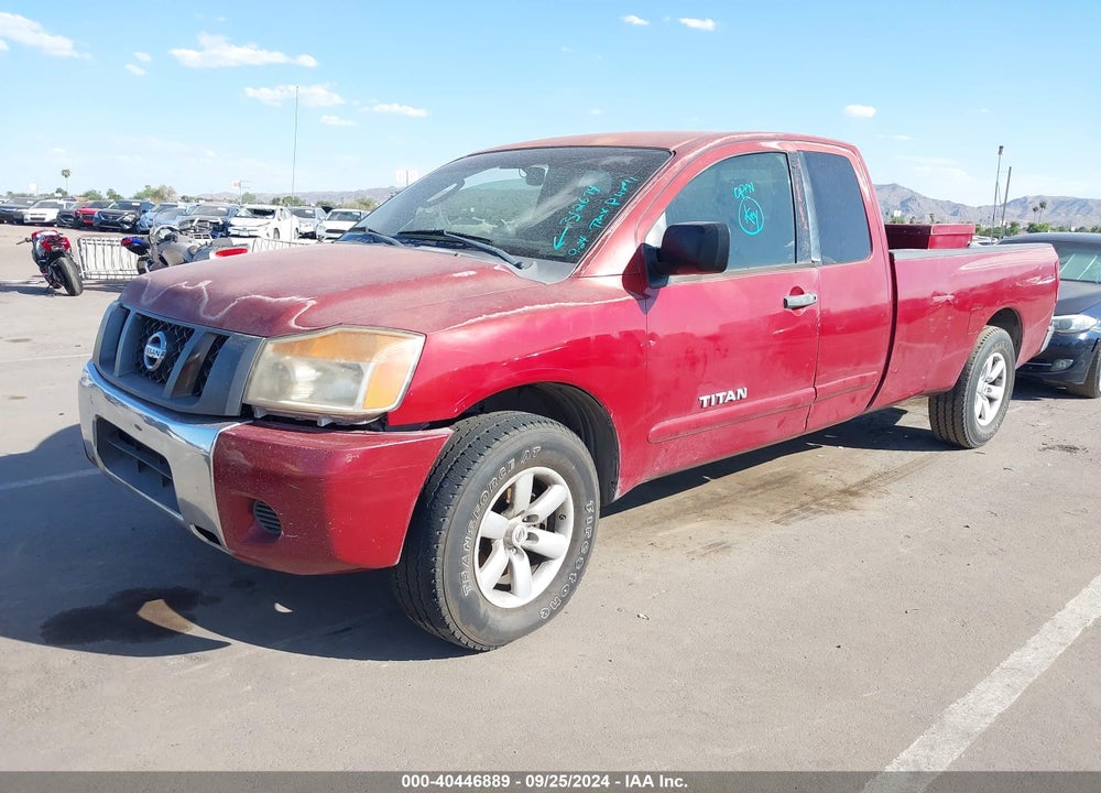 2008 NISSAN TITAN SE VIN: 1N6BA06E58N312674
