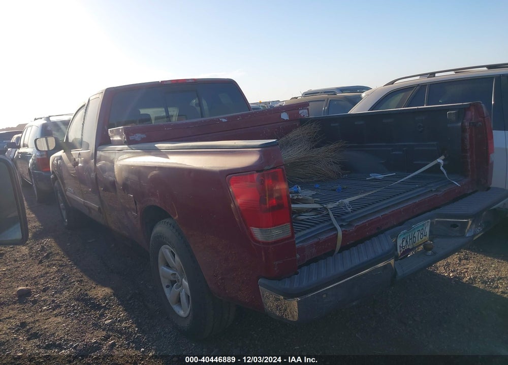 2008 NISSAN TITAN SE VIN: 1N6BA06E58N312674