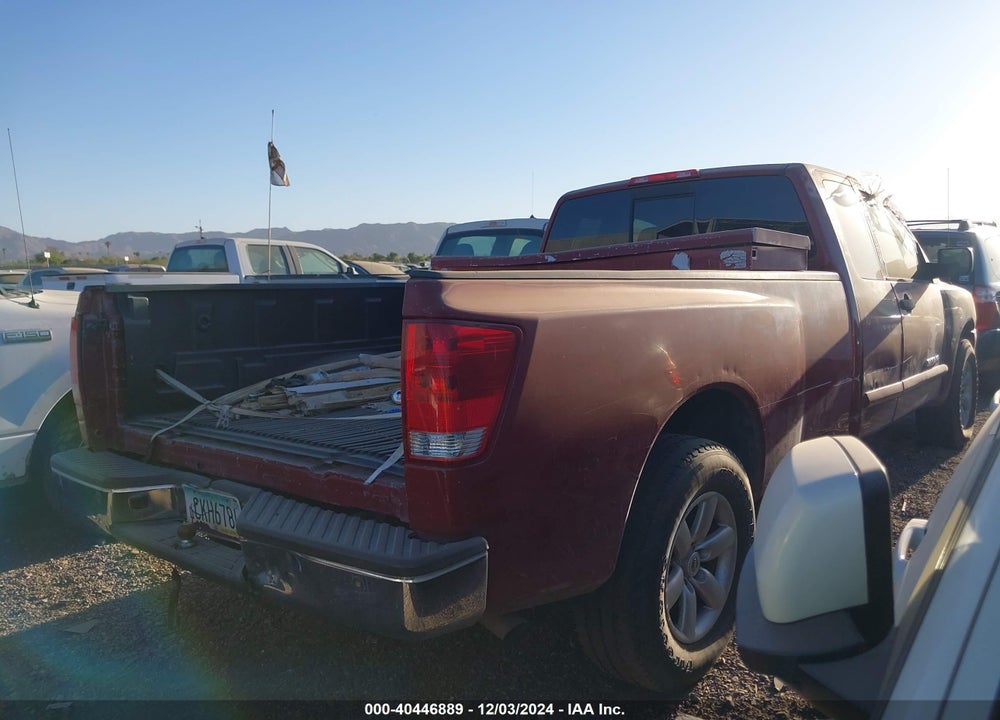 2008 NISSAN TITAN SE VIN: 1N6BA06E58N312674