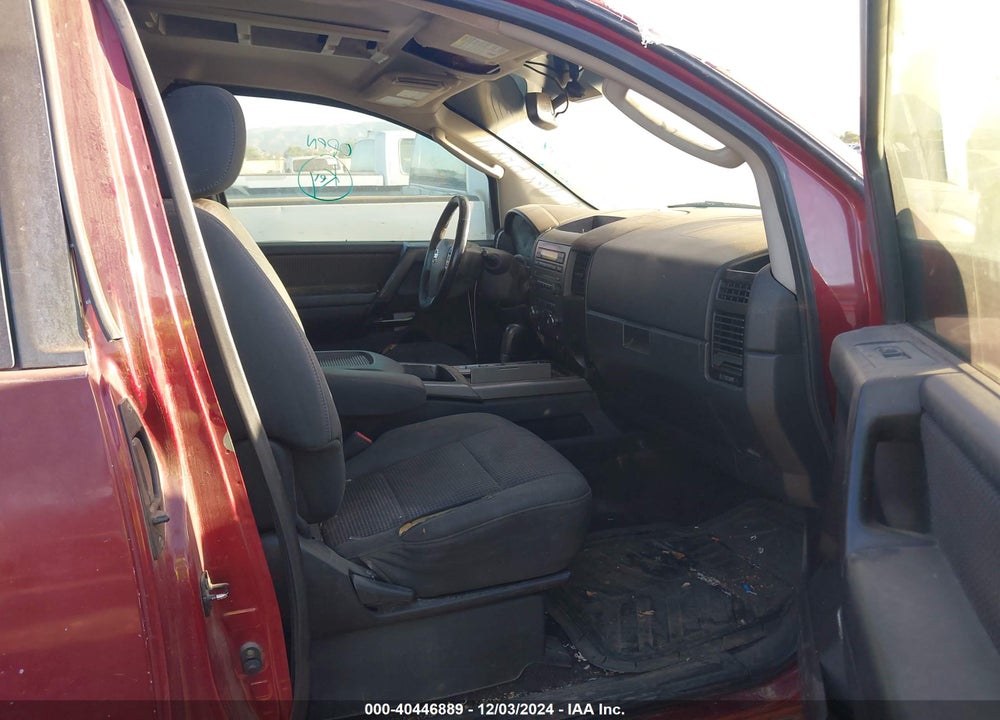 2008 NISSAN TITAN SE VIN: 1N6BA06E58N312674