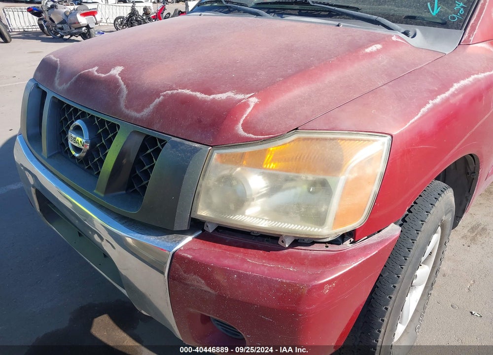 2008 NISSAN TITAN SE VIN: 1N6BA06E58N312674