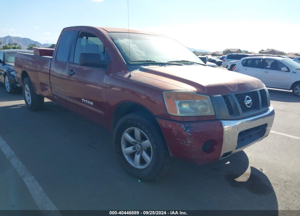 2008 NISSAN TITAN SE VIN: 1N6BA06E58N312674
