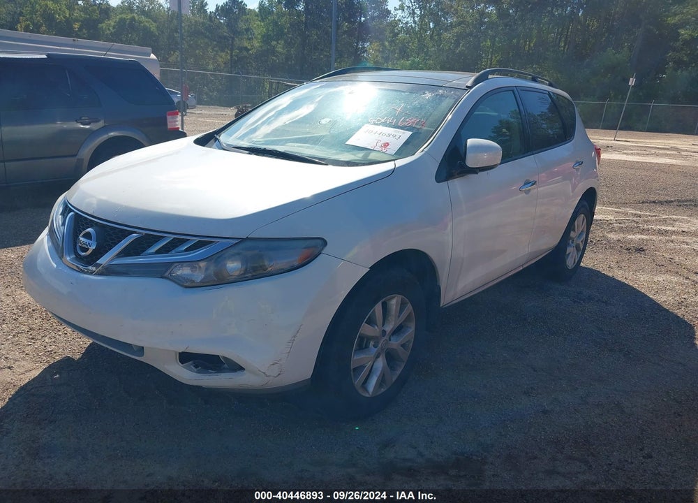 2014 NISSAN MURANO SL VIN: JN8AZ1MU2EW402124