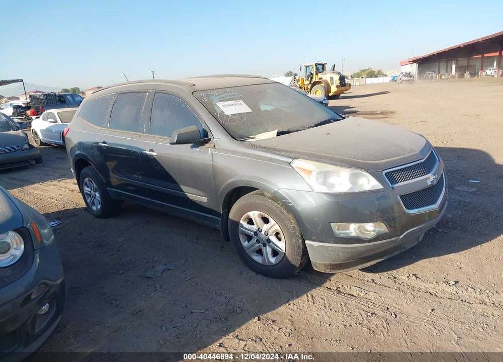 2012 CHEVROLET TRAVERSE LS VIN: 1GNKRFED6CJ360196