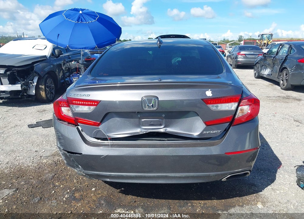 2019 HONDA ACCORD SPORT VIN: 1HGCV1F34KA162394